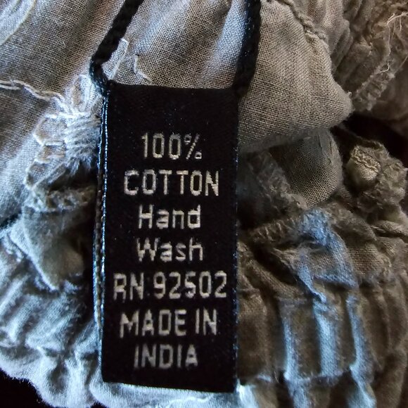 NWT SACRED THREADS (SM) Tie Dye Peasant Dress - Picture 9 of 10